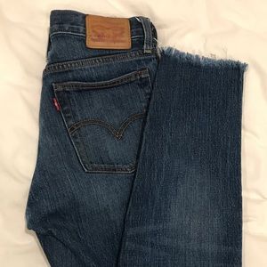 Levi Wedgie Jeans